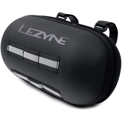 Lezyne Hard Caddy Sacoche Pour Guidon - Noir Lezyne Hard Caddy Sacoche Pour Guidon - Noir