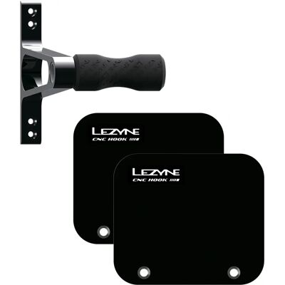 Lezyne CNC Aluminium Radaufhängung - Wandhalterung für Fahrrad Lezyne CNC Aluminium Radaufhängung - Wandhalterung für Fahrrad