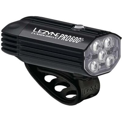 Lezyne Fusion Drive Pro 600+ przednie światło rowerowe - Czarny - IPX7 Wodoodporne Lezyne Fusion Drive Pro 600+ przednie światło rowerowe - Czarny - IPX7 Wodoodporne