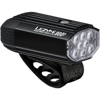 Lezyne Micro Drive 800+ Lampada frontale da bicicletta - Nero satinato - Luce bici Lezyne Micro Drive 800+ Lampada frontale da bicicletta - Nero satinato - Luce bici