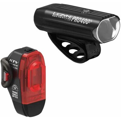 Lezyne Sykkellys Sett Hecto Pro StVZO og KTV Drive StVZO Lezyne Sykkellys Sett Hecto Pro StVZO og KTV Drive StVZO