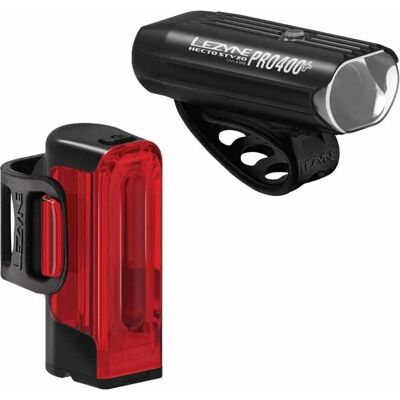 Lezyne Fahrradlicht-Set Hecto Pro & Strip+ StVZO - Front 400+ Lumen Lezyne Fahrradlicht-Set Hecto Pro & Strip+ StVZO - Front 400+ Lumen