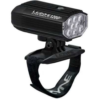Lezyne Helmlicht Lite Drive 1200+ - Satin Schwarz - Helmleuchte Lezyne Helmlicht Lite Drive 1200+ - Satin Schwarz - Helmleuchte