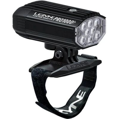 Lezyne Micro Drive Pro 1000+ Helmlampe - 1000 Lumen, Schwarz, IPX7 Lezyne Micro Drive Pro 1000+ Helmlampe - 1000 Lumen, Schwarz, IPX7