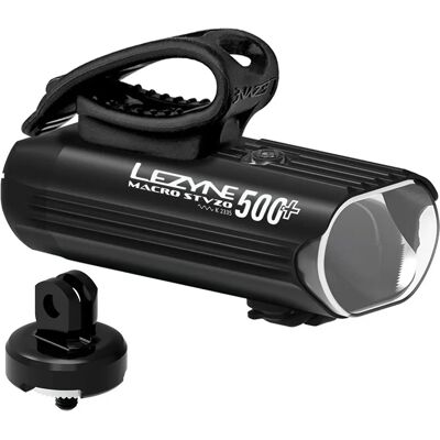 Lezyne Macro Drive 500+ Rückwärts StVZO Fahrradlicht-Set - 500 Lumen, IPX7, USB-C Lezyne Macro Drive 500+ Rückwärts StVZO Fahrradlicht-Set - 500 Lumen, IPX7, USB-C