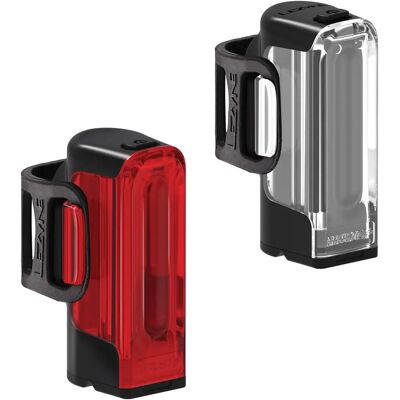 Lezyne Model - Zwart - LED fietslampenset Lezyne Model - Zwart - LED fietslampenset