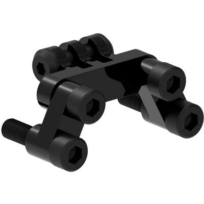Lezyne Modello RP-FLXMT Supporto bici nero versatile Lezyne Modello RP-FLXMT Supporto bici nero versatile