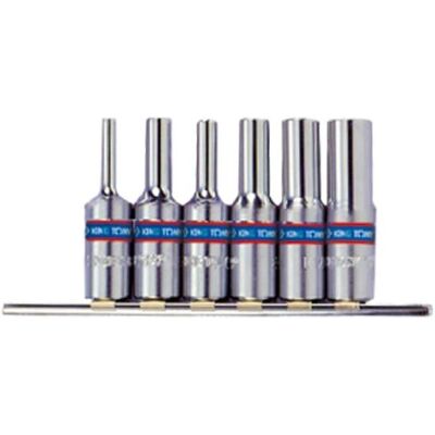 Conjunto de soquetes de estrela King Tony E4-E14 - 6 Longos Conjunto de soquetes de estrela King Tony E4-E14 - 6 Longos