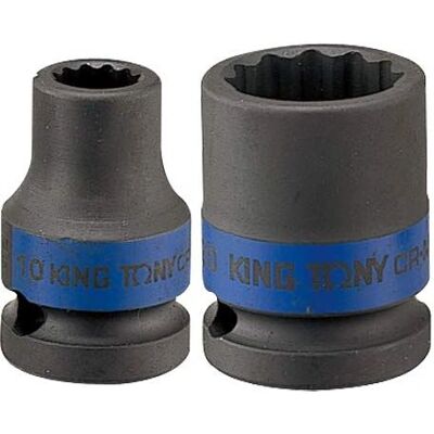 KING TONY Schlagsockel 3/4" 36mm Standard Bi-Eck Impact-Werkzeug KING TONY Schlagsockel 3/4" 36mm Standard Bi-Eck Impact-Werkzeug