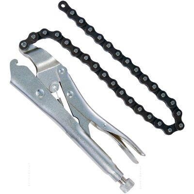 Alicate de cadena ajustable KING TONY - 225mm Herramienta Alicate de cadena ajustable KING TONY - 225mm Herramienta
