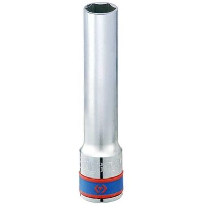 KING TONY Soquete Extra Longo 6 Pontas 1/2" - 13mm - 120mm KING TONY Soquete Extra Longo 6 Pontas 1/2" - 13mm - 120mm