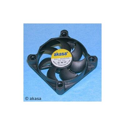 Ventilateur de boîtier noir Akasa - 40x40x10mm - 12V - 3 broches - Faible bruit Ventilateur de boîtier noir Akasa - 40x40x10mm - 12V - 3 broches - Faible bruit