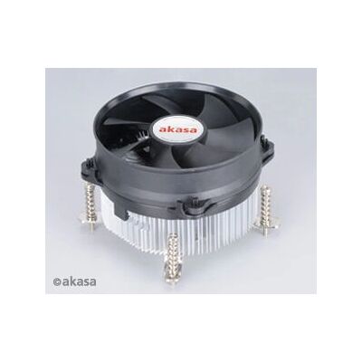 Akasa AK-CCE-7105EP CPU hűtő - Fekete, Ezüst, 9,2cm Akasa AK-CCE-7105EP CPU hűtő - Fekete, Ezüst, 9,2cm