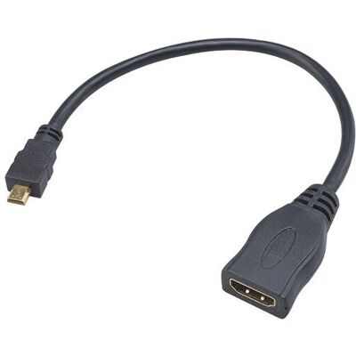 Akasa HDMI Micro auf Standard Kabel - 0,25m Akasa HDMI Micro auf Standard Kabel - 0,25m