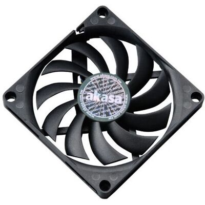 Ventilateur PC PWM Akasa AK-FN076 80mm - Système de refroidissement - Publicité Ventilateur PC PWM Akasa AK-FN076 80mm - Système de refroidissement - Publicité