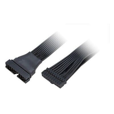 Akasa AK-CBUB45-15BK Páskový Kabel - USB 3.2 Gen 1, 15cm, Černý Akasa AK-CBUB45-15BK Páskový Kabel - USB 3.2 Gen 1, 15cm, Černý