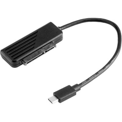 Akasa USB 3.1 SATA Adapter - Schwarz Akasa USB 3.1 SATA Adapter - Schwarz