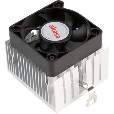 Refroidisseur CPU en Aluminium Akasa - Ventilateur 50 mm - Socket A - Noir Refroidisseur CPU en Aluminium Akasa - Ventilateur 50 mm - Socket A - Noir