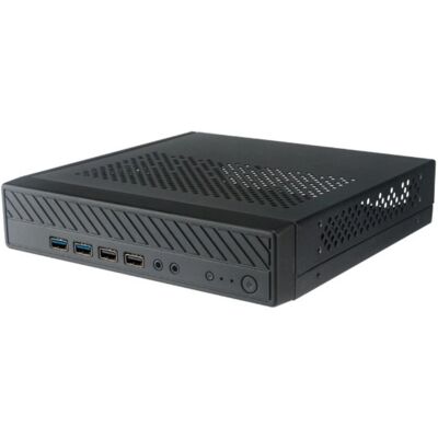 Akasa Cypher MX3 Kompaktes Mini Tower PC-Gehäuse - Schwarz Akasa Cypher MX3 Kompaktes Mini Tower PC-Gehäuse - Schwarz