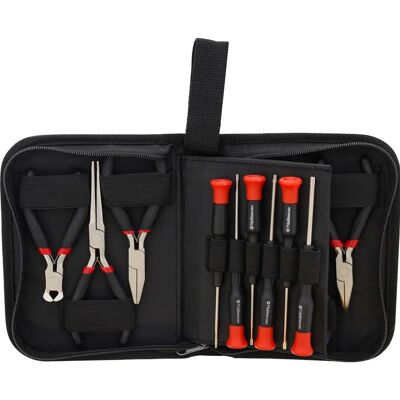 Ensemble de Pinces de Précision et Tournevis 19 pièces - Set d'Outils Ensemble de Pinces de Précision et Tournevis 19 pièces - Set d'Outils