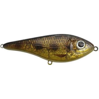 Strike Pro Buster Swim Bait - Spotted Bullhead - Långsamt sjunkande Strike Pro Buster Swim Bait - Spotted Bullhead - Långsamt sjunkande
