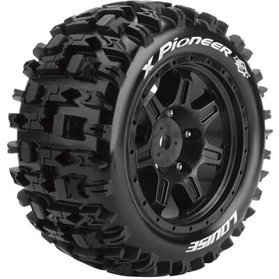 LOUISE X-PiONEER Sport-Reifen Felge schwarz Traxxas - X-Maxx - RC Auto Zubehör LOUISE X-PiONEER Sport-Reifen Felge schwarz Traxxas - X-Maxx - RC Auto Zubehör