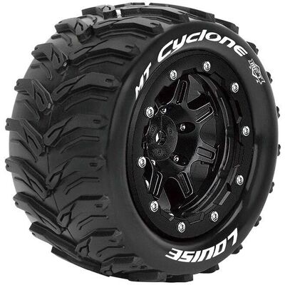 Louise Traxxas 1/10 MAXX MFT MT 3.2 Cyclone weiche Felge schwarz - RC Reifen und Räder Louise Traxxas 1/10 MAXX MFT MT 3.2 Cyclone weiche Felge schwarz - RC Reifen und Räder