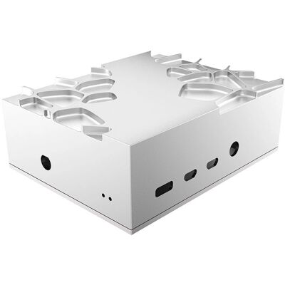 Akasa Weißes Gem Ultra Kleines Gehäuse für PC Akasa Weißes Gem Ultra Kleines Gehäuse für PC