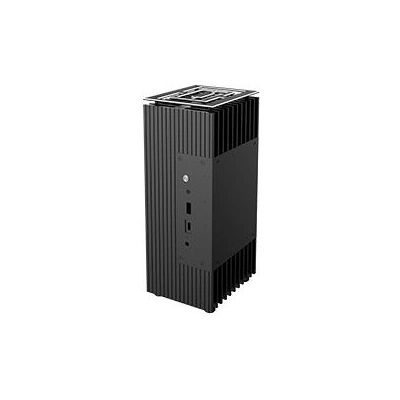 Akasa A-NUC52-M1B Kompaktes schwarzes Würfel-PC-Gehäuse Akasa A-NUC52-M1B Kompaktes schwarzes Würfel-PC-Gehäuse