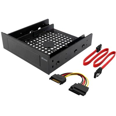 Akasa AK-HDA-12 Computerschrank-Teil Rack HDD Gehäuse - Unterstützt 3,5" Laufwerke Akasa AK-HDA-12 Computerschrank-Teil Rack HDD Gehäuse - Unterstützt 3,5" Laufwerke