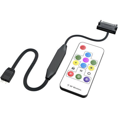 Akasa Vegas Controller Mate - RGB-Controller-Kabel, Schwarz, 0,4m - RGB-Controller Akasa Vegas Controller Mate - RGB-Controller-Kabel, Schwarz, 0,4m - RGB-Controller