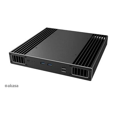Akasa Ultra Small Formfaktor NUC PC-Gehäuse - Schwarz Akasa Ultra Small Formfaktor NUC PC-Gehäuse - Schwarz