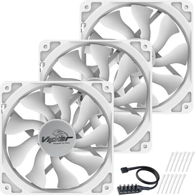 Akasa Viper 12cm Weiß Lüfter - PC Lüfter Akasa Viper 12cm Weiß Lüfter - PC Lüfter