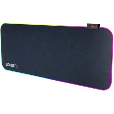 Akasa SOHO R Gaming-Mauspad - RGB, 35x25cm Akasa SOHO R Gaming-Mauspad - RGB, 35x25cm