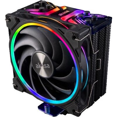Chladič CPU Akasa Soho H4 Plus - RGB, Podpora do 185W Chladič CPU Akasa Soho H4 Plus - RGB, Podpora do 185W