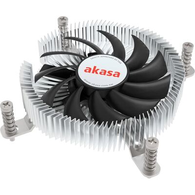 Akasa Intel LGA1700 Prozessor Kühler - Aluminium, Schwarz Akasa Intel LGA1700 Prozessor Kühler - Aluminium, Schwarz