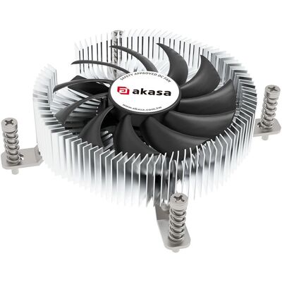 Akasa AK-CC6610EP01 Laag Profiel CPU-koeler - LGA 1700 Akasa AK-CC6610EP01 Laag Profiel CPU-koeler - LGA 1700