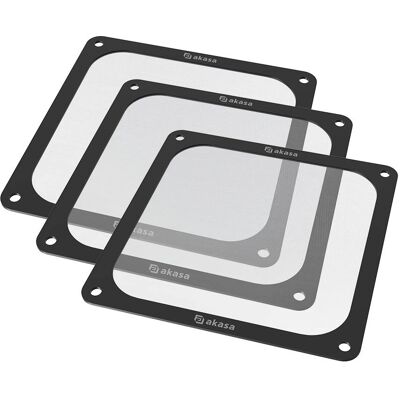 Akasa GRM14-M01-BKT3 Mágneses PC-hűtőventilátor szűrő - Porvédelem Akasa GRM14-M01-BKT3 Mágneses PC-hűtőventilátor szűrő - Porvédelem