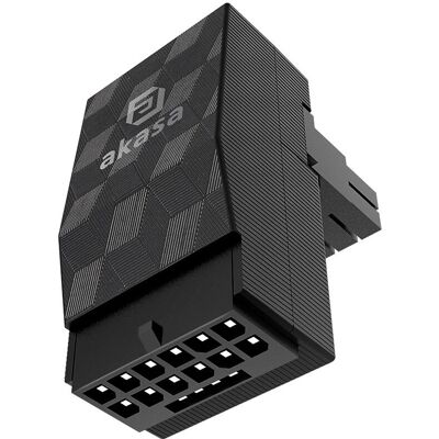 Akasa G-Nexus P16 - Černý adaptér konektoru 12+4 pin Akasa G-Nexus P16 - Černý adaptér konektoru 12+4 pin