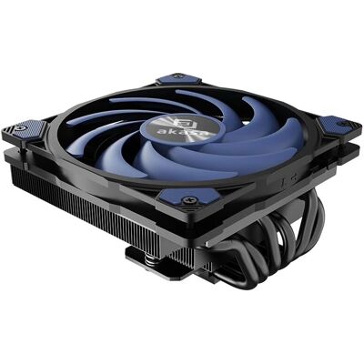 Akasa ALUCIA H6LS M2 CPU Cooler - 120 mm, black/blue - CPU Cooler Akasa ALUCIA H6LS M2 CPU Cooler - 120 mm, black/blue - CPU Cooler