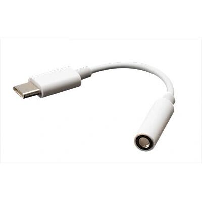Câble audio Akasa AK-CBCA27 - 0,1m USB C - 3,5mm Blanc - Publicité Câble audio Akasa AK-CBCA27 - 0,1m USB C - 3,5mm Blanc - Publicité