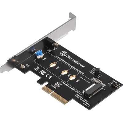Silverstone SST-ECM21-E - Kontroler pamięci masowej - M.2 - Karta PCIe 4.0 Silverstone SST-ECM21-E - Kontroler pamięci masowej - M.2 - Karta PCIe 4.0