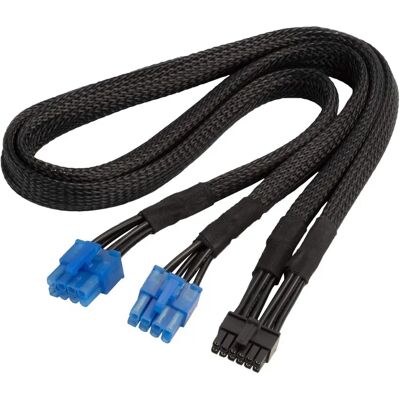 Silverstone Power Kabel SST-PP12-PCIE - 12-Pin GPU - 55cm - Schwarz Silverstone Power Kabel SST-PP12-PCIE - 12-Pin GPU - 55cm - Schwarz