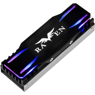 Silverstone SST-TP03-ARGB - M.2 SSD kølesæt - ARGB, Stabil, Effektiv Silverstone SST-TP03-ARGB - M.2 SSD kølesæt - ARGB, Stabil, Effektiv