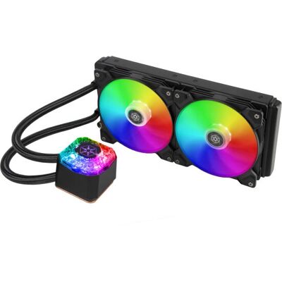 Silverstone IceGem 280 Prozessor Flüssigkeitskühlsystem - Schwarz Silverstone IceGem 280 Prozessor Flüssigkeitskühlsystem - Schwarz