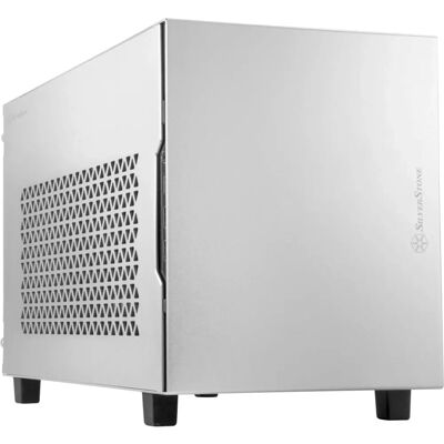 Silverstone SST-SG15S Sugo Mini-ITX Gehäuse - Silber - Unterstützt 240mm Radiator Silverstone SST-SG15S Sugo Mini-ITX Gehäuse - Silber - Unterstützt 240mm Radiator