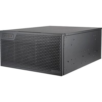Silverstone RM52 Rackmonteringsserver - Svart Silverstone RM52 Rackmonteringsserver - Svart