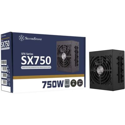 Silverstone SST-SX750-PT V.1.1 Netzteil - 750W, Modular, SFX, Platinum Silverstone SST-SX750-PT V.1.1 Netzteil - 750W, Modular, SFX, Platinum