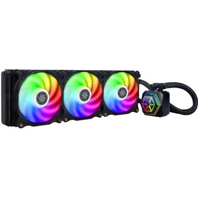 Silverstone Permafrost Pf360 V2 RGB Flüssigkeitskühler - CPU - Schwarz Silverstone Permafrost Pf360 V2 RGB Flüssigkeitskühler - CPU - Schwarz