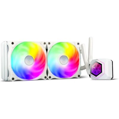 Silverstone SST-PF240W-ARGB-V2 Refroidisseur Liquide Tout-en-Un Blanc - Système de Refroidissement PC - Publicité Silverstone SST-PF240W-ARGB-V2 Refroidisseur Liquide Tout-en-Un Blanc - Système de Refroidissement PC - Publicité